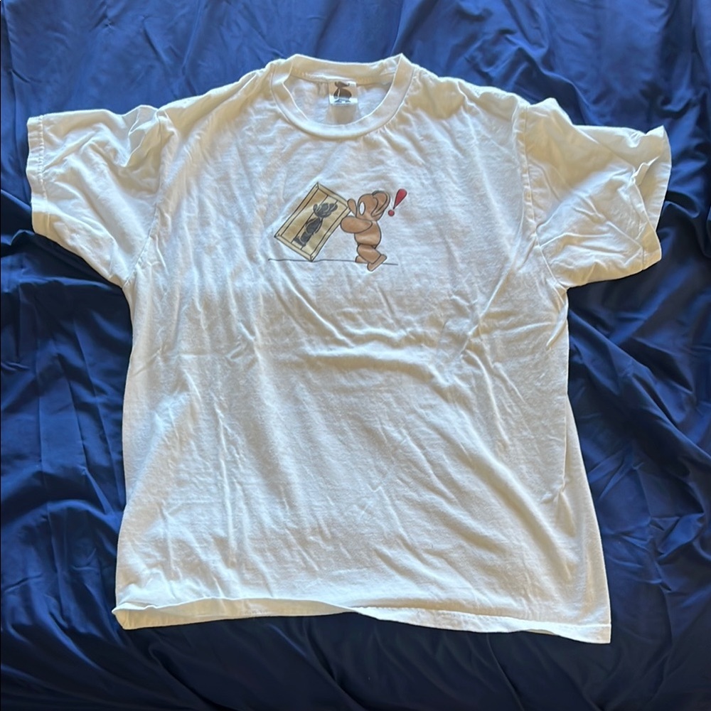 Father Steve Blind Box T-Shirt with light brown mouse